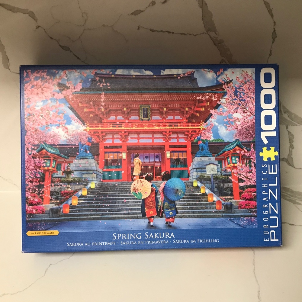 Eurographics Puzzle 1000 Pieces Spring Sakura Japan